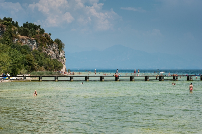 Lido delle bionde a Sirmione