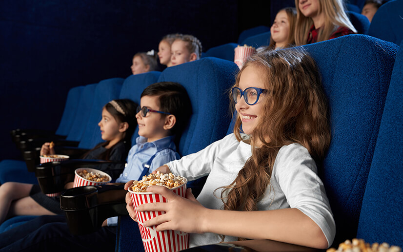 bambini al cinema